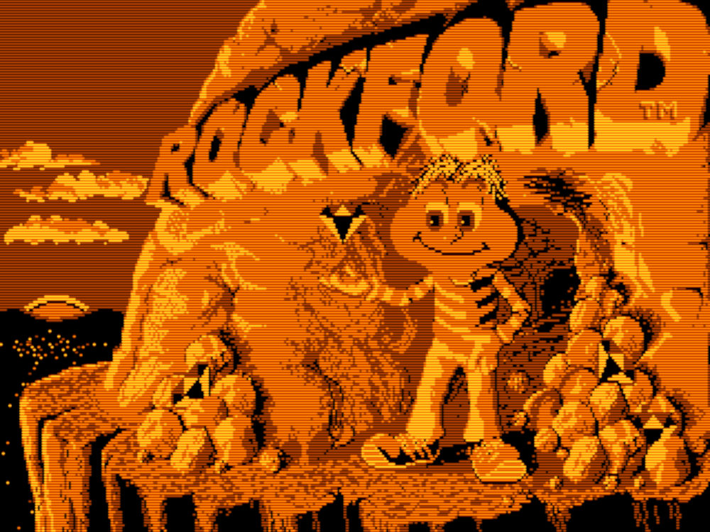 Rockford — 320×200 Monochrome CGA