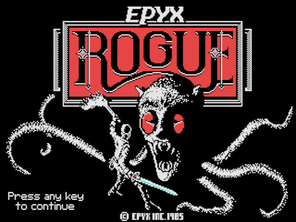Rogue — 320×200 CGA